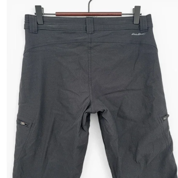 Eddie Bauer First Ascent Pants Womens 2 Black Hiking Stretch Outdoor Lined - Picture 4 of 7